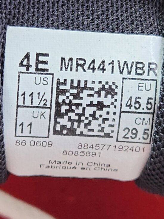 New Balance 441 Mens Running Shoes Sneakers Size 11.5 Extra Wide (4E) main image 4
